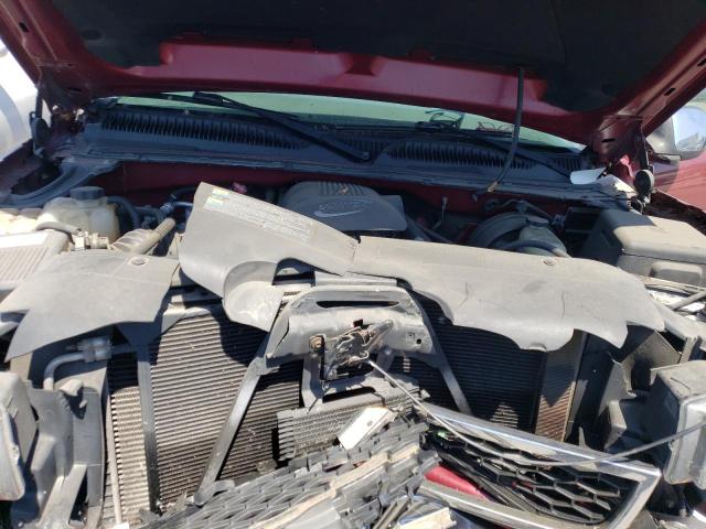 1GCEC19T27Z156370 - 2007 CHEVROLET SILVERADO C1500 CLASSIC RED photo 11