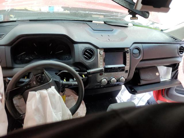 5TFRY5F19MX280785 - 2021 TOYOTA TUNDRA DOUBLE CAB SR/SR5 RED photo 8