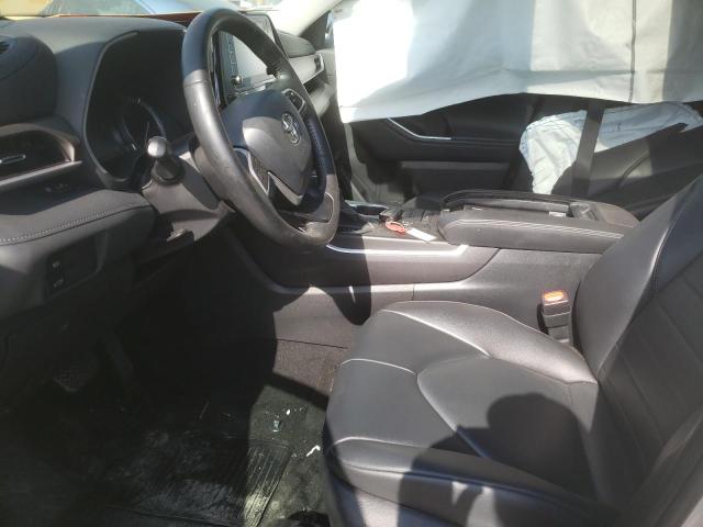 5TDGZRAH7NS544206 - 2022 TOYOTA HIGHLANDER XLE Plata foto 7