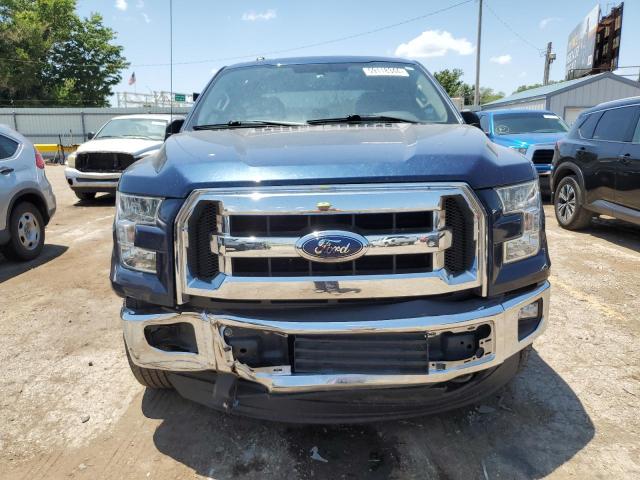 1FTEW1EF3FKE49080 - 2015 FORD F150 SUPERCREW BLUE photo 5