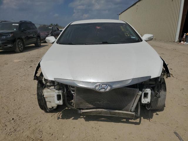 KMHEC4A42EA114956 - 2014 HYUNDAI SONATA HYBRID WHITE photo 5