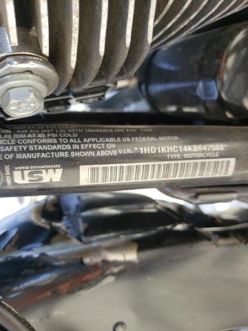 1HD1KHC14KB647508 - 2019 HARLEY-DAVIDSON FLTRX 黑色 照片 10