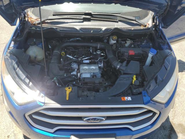 MAJ3P1TE0JC171357 - 2018 FORD ECOSPORT SE ლურჯი ფოტო 12