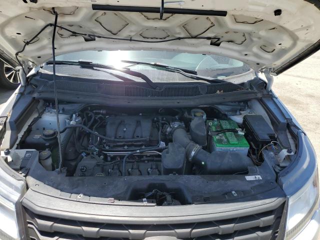 1FM5K8AR1JGA15929 - 2018 FORD EXPLORER POLICE INTERCEPTOR WHITE photo 12