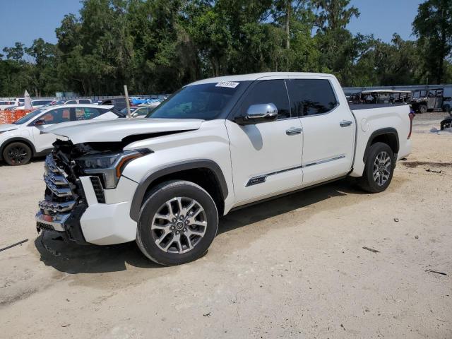 5TFMA5DB8NX045273 - 2022 TOYOTA TUNDRA CREWMAX PLATINUM WHITE photo 1