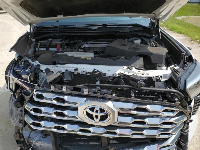 5TFMA5DB8NX045273 - 2022 TOYOTA TUNDRA CREWMAX PLATINUM WHITE photo 11