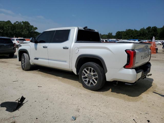 5TFMA5DB8NX045273 - 2022 TOYOTA TUNDRA CREWMAX PLATINUM WHITE photo 2