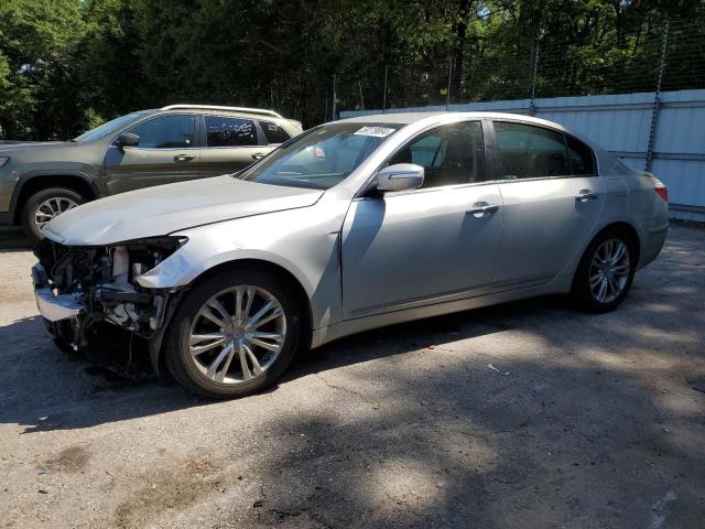 KMHGC4DF7BU138654 - 2011 HYUNDAI GENESIS 4.6L SILVER photo 1