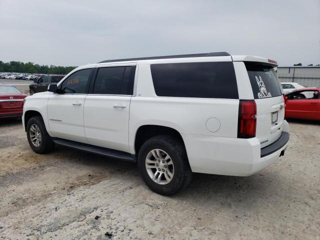 1GNSKHKCXHR196262 - 2017 CHEVROLET SUBURBAN K1500 LT WHITE photo 2