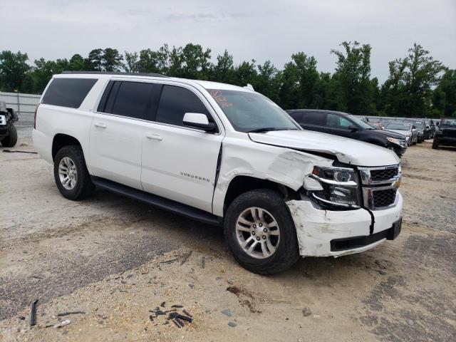 1GNSKHKCXHR196262 - 2017 CHEVROLET SUBURBAN K1500 LT WHITE photo 4