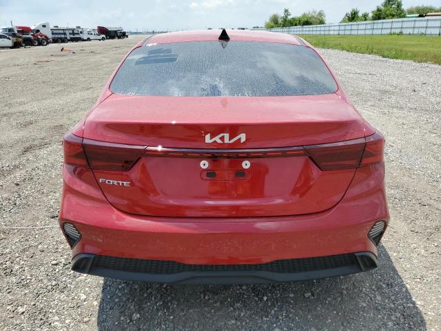 3KPF24AD1PE544201 - 2023 KIA FORTE LX RED photo 6