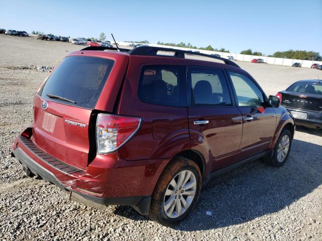 JF2SHBEC9BH703408 - 2011 SUBARU FORESTER LIMITED BURGUNDY photo 4