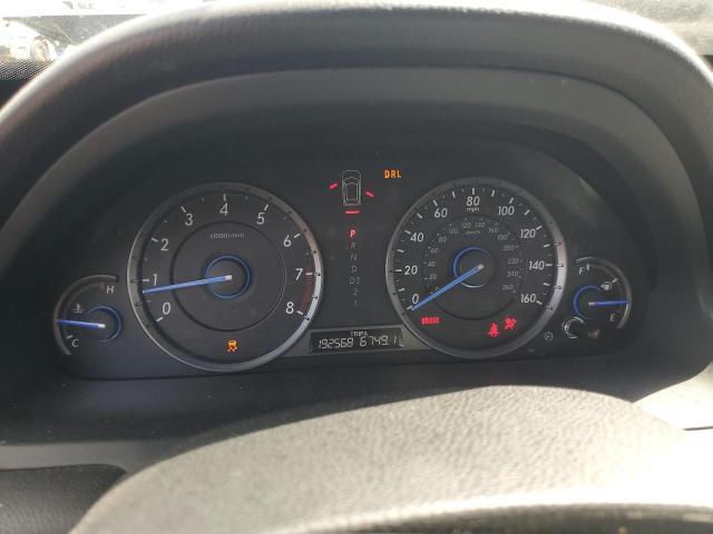 5J6TF2H56CL011315 - 2012 HONDA CROSSTOUR EXL შავი ფოტო 9