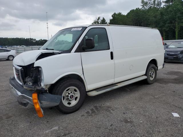 1GTW7FCA2E1902227 - 2014 GMC SAVANA G2500 WHITE photo 1