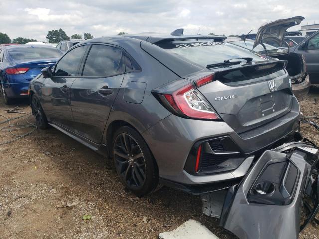 SHHFK7H43MU225975 - 2021 HONDA CIVIC SPORT 灰色 照片 2