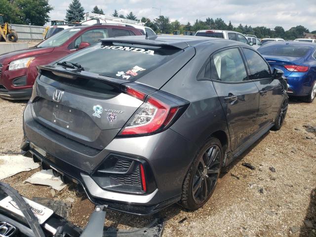 SHHFK7H43MU225975 - 2021 HONDA CIVIC SPORT 灰色 照片 3