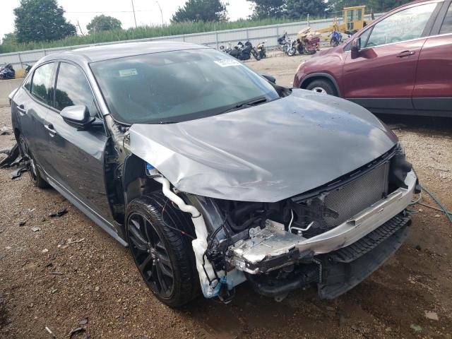 SHHFK7H43MU225975 - 2021 HONDA CIVIC SPORT 灰色 照片 4