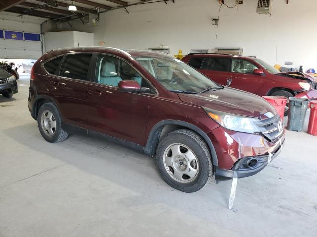 5J6RM4H78DL055315 - 2013 HONDA CR-V EXL MAROON photo 4