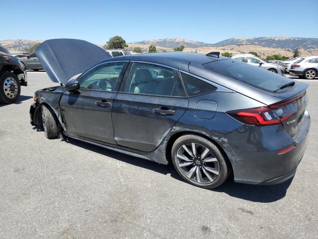 19XFL1H73NE006785 - 2022 HONDA CIVIC EXL ნაცრისფერი ფოტო 2