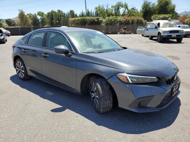 19XFL1H73NE006785 - 2022 HONDA CIVIC EXL ნაცრისფერი ფოტო 4