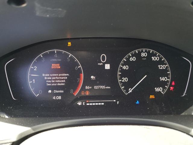 19XFL1H73NE006785 - 2022 HONDA CIVIC EXL ნაცრისფერი ფოტო 9