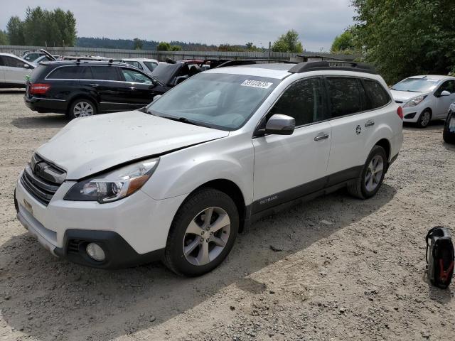 4S4BRBSC9D3237460 - 2013 SUBARU OUTBACK 2.5I LIMITED WHITE photo 1