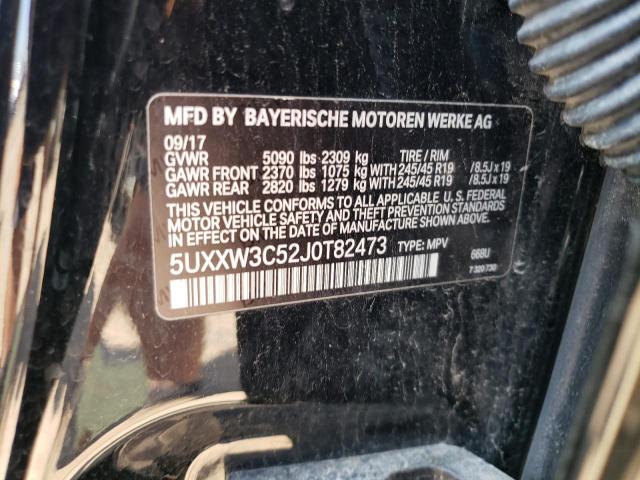 5UXXW3C52J0T82473 - 2018 BMW X4 XDRIVE28I Черный фото 13