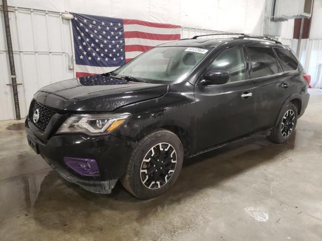 5N1DR2MM3KC633167 - 2019 NISSAN PATHFINDER S BLACK photo 1