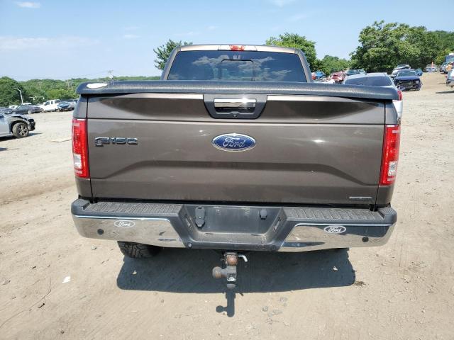 1FTFW1EF9FFA06994 - 2015 FORD F150 SUPERCREW BROWN photo 6