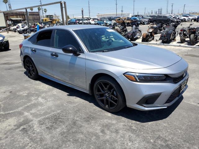 2HGFE2F51NH502448 - 2022 HONDA CIVIC SPORT 银色 照片 4