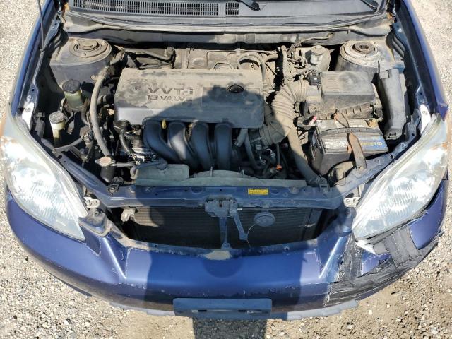 2T1KR32E35C427341 - 2005 TOYOTA COROLLA MA XR BLUE photo 11