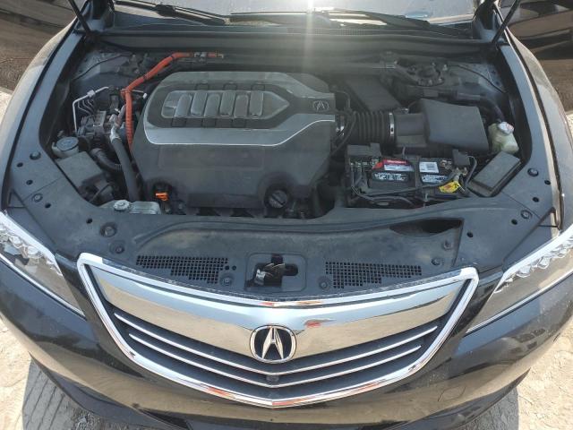 JH4KC2F99HC000055 - 2017 ACURA RLX SPORT HYBRID ADVANCE BLACK photo 11