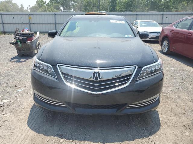 JH4KC2F99HC000055 - 2017 ACURA RLX SPORT HYBRID ADVANCE BLACK photo 5
