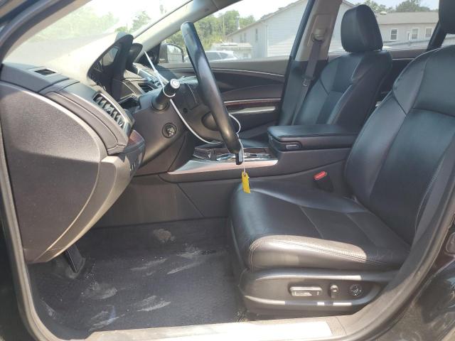 JH4KC2F99HC000055 - 2017 ACURA RLX SPORT HYBRID ADVANCE BLACK photo 7