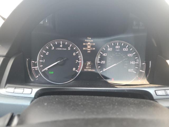 JH4KC2F99HC000055 - 2017 ACURA RLX SPORT HYBRID ADVANCE BLACK photo 9