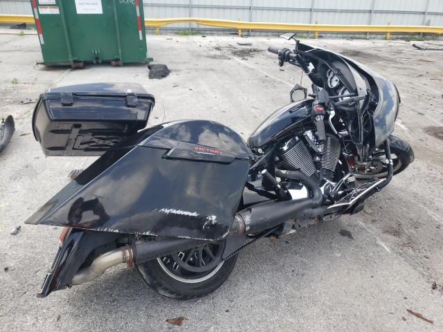 5VPDW36N6E3028302 - 2014 VICTORY MOTORCYCLES CROSS COUN Negro foto 4