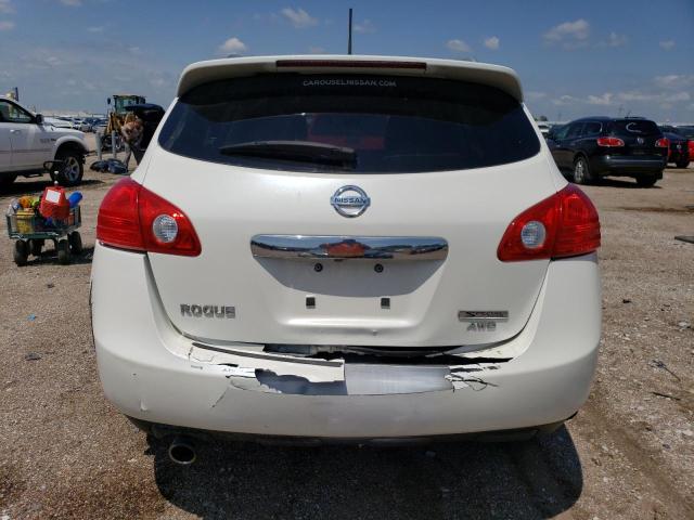 JN8AS5MV0CW385132 - 2012 NISSAN ROGUE S WHITE photo 6