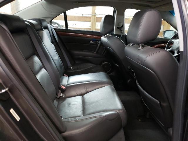 JH4KB26669C001898 - 2009 ACURA RL GRAY photo 6