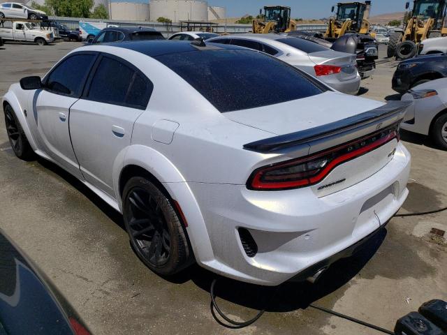 2C3CDXL9XMH601913 - 2021 DODGE CHARGER SRT HELLCAT SILVER photo 2