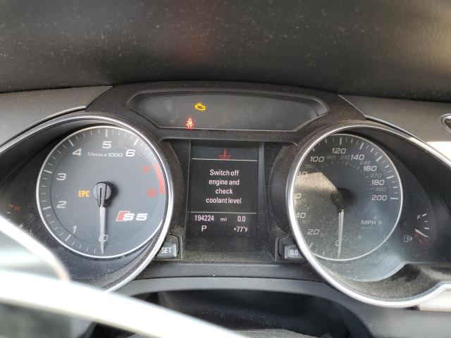 WAUCVAFR4AA053397 - 2010 AUDI S5 PREMIUM PLUS BLACK photo 9