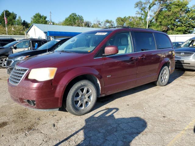 2A8HR54P78R736652 - 2008 CHRYSLER TOWN & COU TOURING Tünd qırmızı foto 1