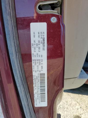 2A8HR54P78R736652 - 2008 CHRYSLER TOWN & COU TOURING Tünd qırmızı foto 13