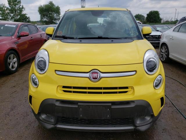 ZFBCFADHXEZ021431 - 2014 FIAT 500L TREKKING YELLOW photo 5