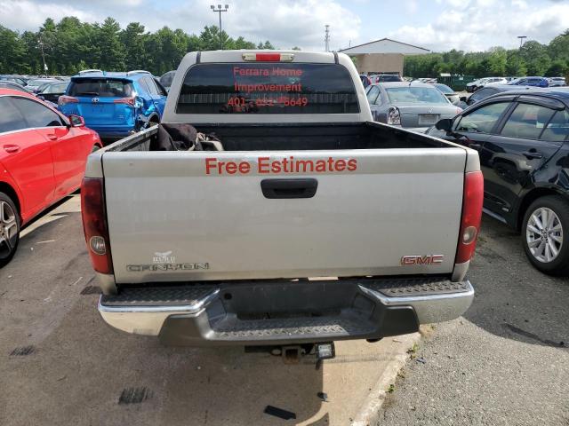 1GTDT136668201748 - 2006 GMC CANYON SILVER photo 6