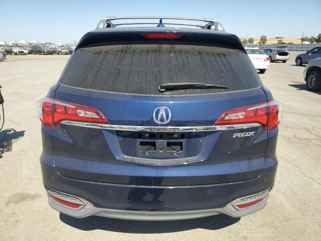 5J8TB3H79GL013687 - 2016 ACURA RDX ADVANCE BLUE photo 6