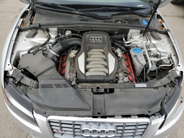 WAU3VAFRXBA017179 - 2011 AUDI S5 PRESTIGE 银色 照片 11