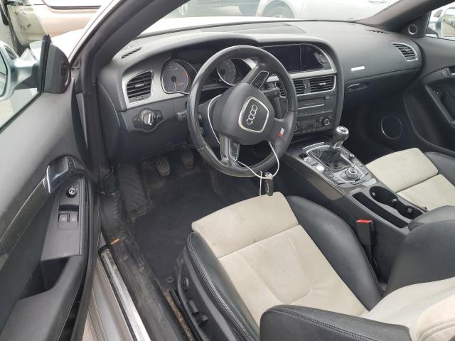 WAU3VAFRXBA017179 - 2011 AUDI S5 PRESTIGE 银色 照片 8