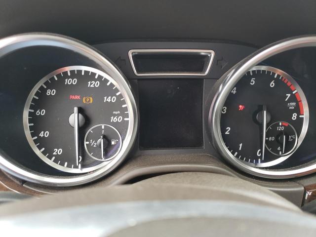 4JGDA5HB3CA034493 - 2012 MERCEDES-BENZ ML 350 4MATIC WHITE photo 9