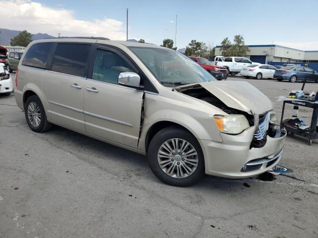 2C4RC1CGXDR751499 - 2013 CHRYSLER TOWN & COU TOURING L TAN photo 4
