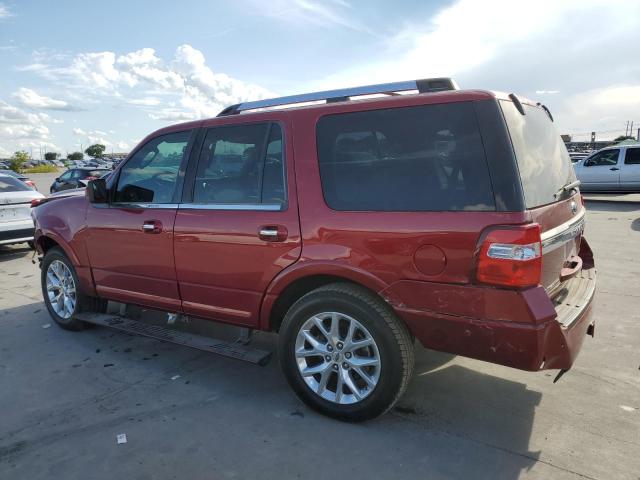 1FMJU1KT1HEA32617 - 2017 FORD EXPEDITION LIMITED RED photo 2